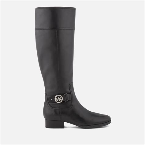 michael kors harland riding boots black 8.5|Michael Kors.